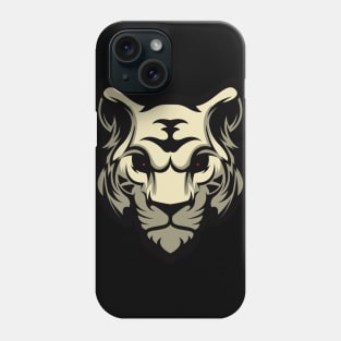 Silver Tiger Phone Case