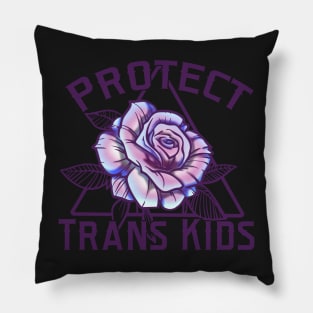 Protect Trans Kids Pillow