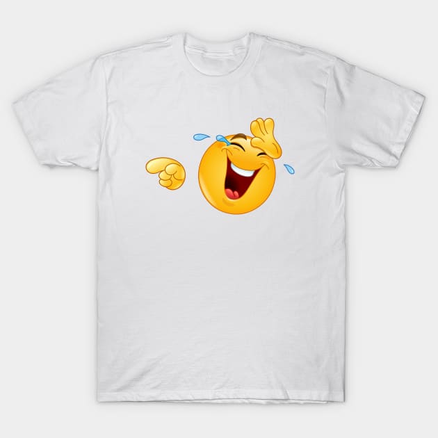 Crying Laughing Cursed Emoji T Shirt - Banantees