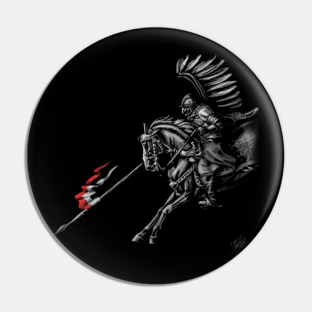 Polish Winged Hussar Pin by ThunderboltFire