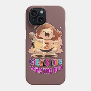 seize the day T-shirt design Phone Case