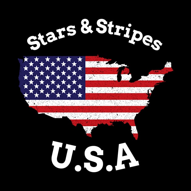 Stars and Stripes USA by A Reel Keeper