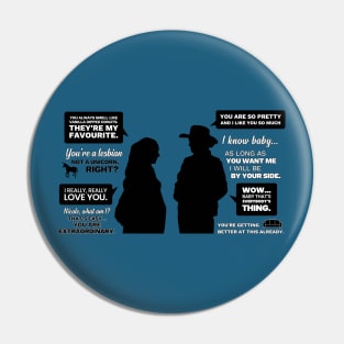 WayHaught Silhouette Quotes Pin