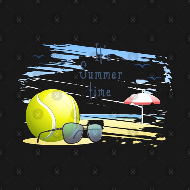 it' s  summer  time sports card .tennis by busines_night
