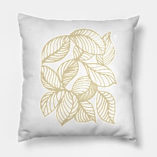  Kaki leaves Pillow