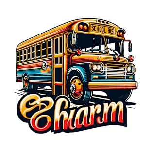 School Bus Charm T-Shirt