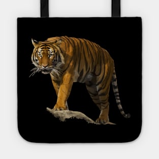 Tiger Low Poly Tote