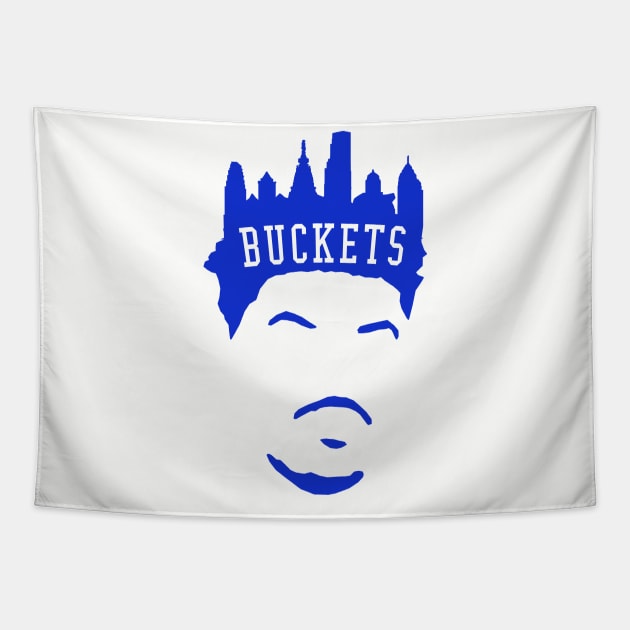 City of Buckets Sherzee Tapestry by Philly Drinkers