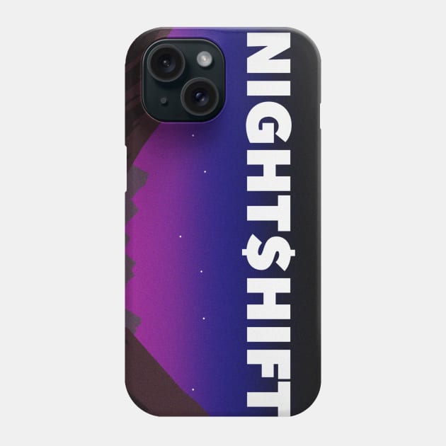 Night Shift Phone Case by XSociety