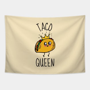 Taco Queen Cute Tapestry