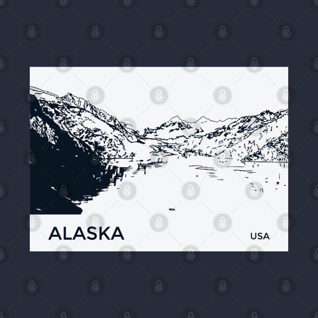 Alaska USA by Lakeric