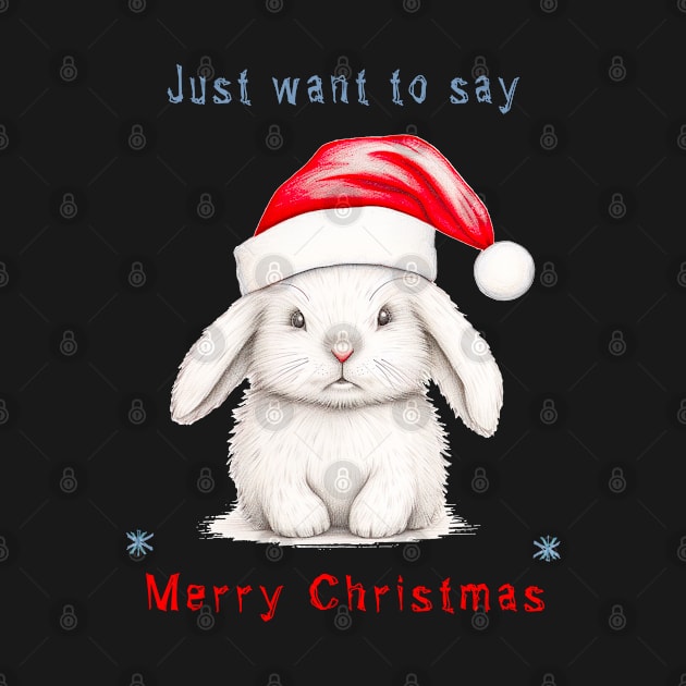 Christmas bunny by NATLEX