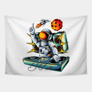 Space Alien Music DJ Tapestry