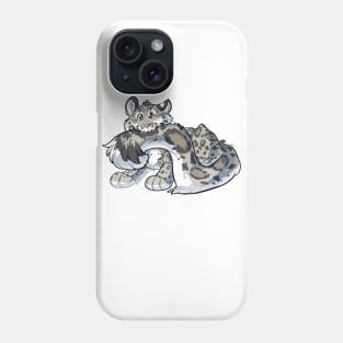 Snow Leopard Homph Phone Case