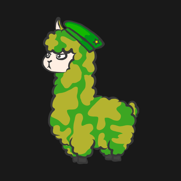 Alpaca Llama Farmer Farmer Funny by KK-Royal