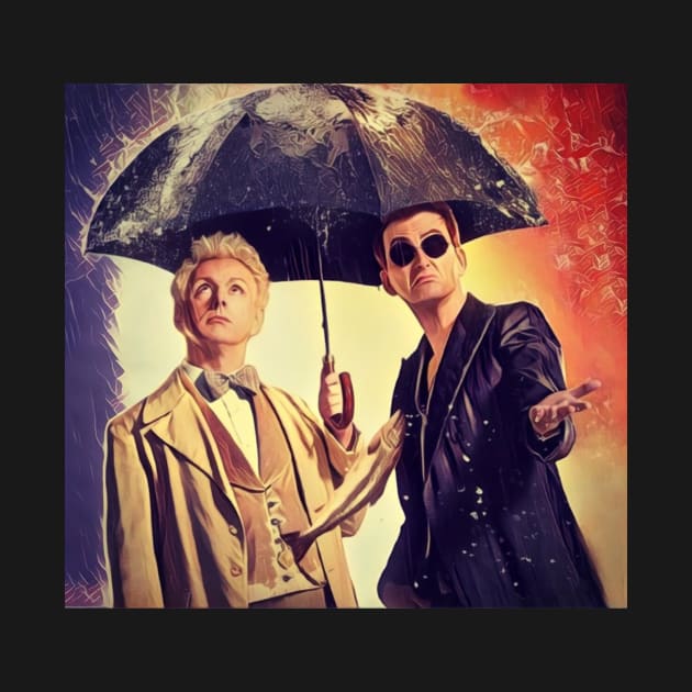 Good Omens fanart by TheisDeschain