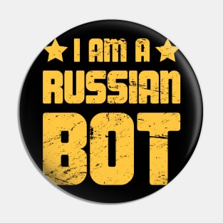 Funny Russian Bot / Internet Troll Pin