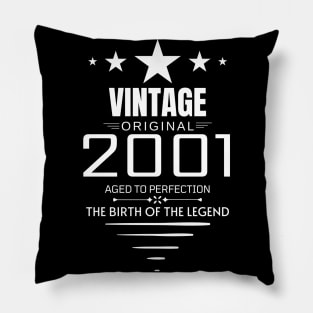 Vintage 2001 Pillow