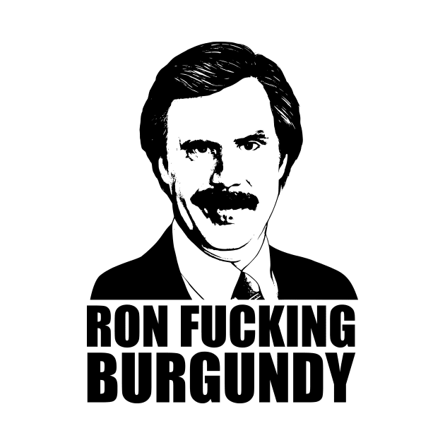 Ron fucking Burgundy by karlangas