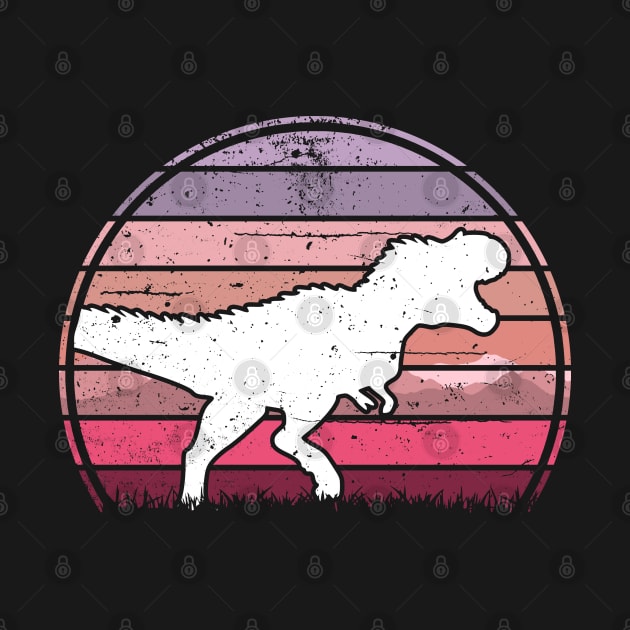 Tyrannosaurus Sunset by Nerd_art