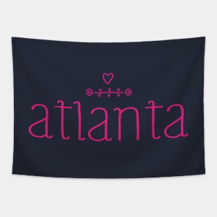 Simple Atlanta Tapestry