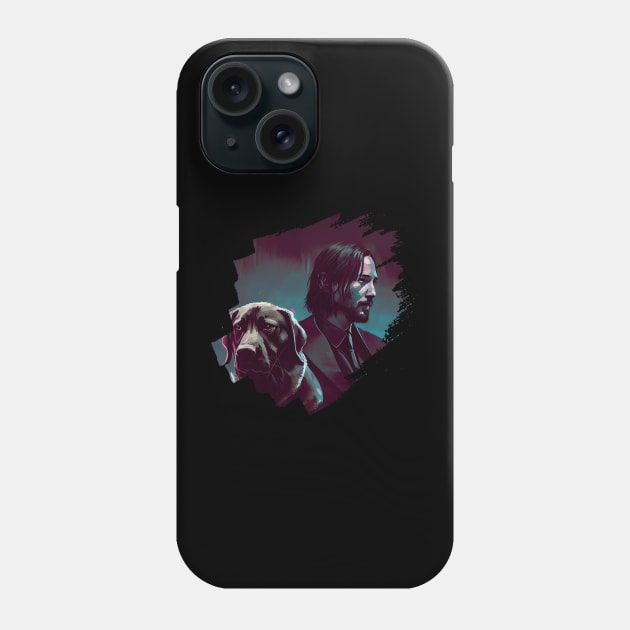 john wick Phone Case by Pixy Official