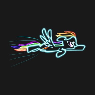 Rainbow Does Some Dashing T-Shirt