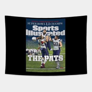 The Pats Super Bowl LI Champs Sports Tapestry