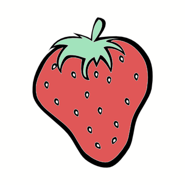 Pop Art Strawberry by luckylucy