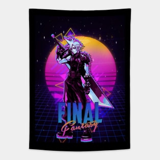 Fantasy Soldier Retro Tapestry