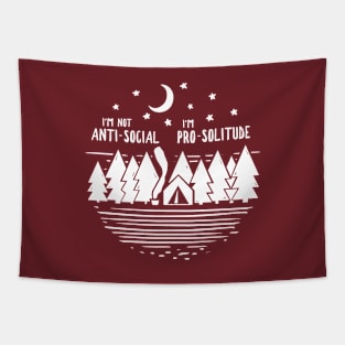 I'm Not Ant-Social I'm Pro-Solitude Tapestry