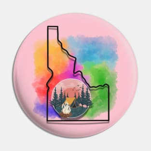 Idaho in color Pin