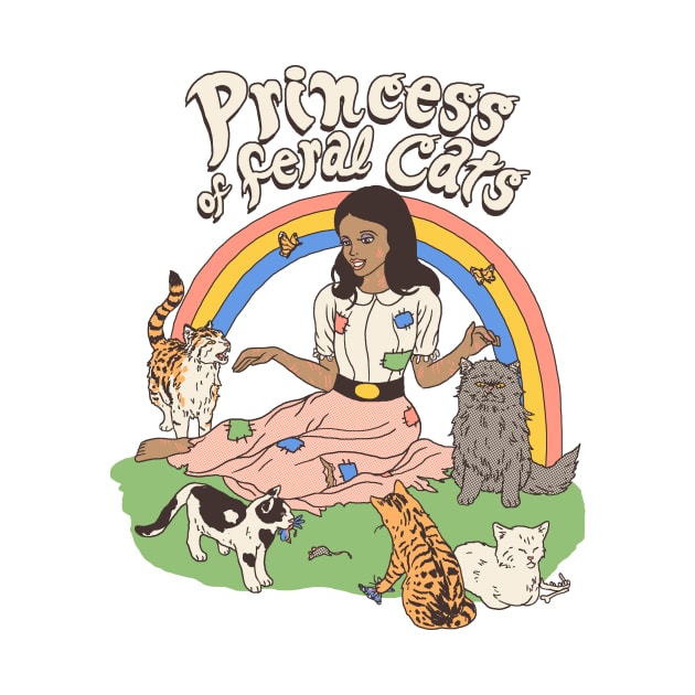 Princess Of Feral Cats 2 by Hillary White Rabbit