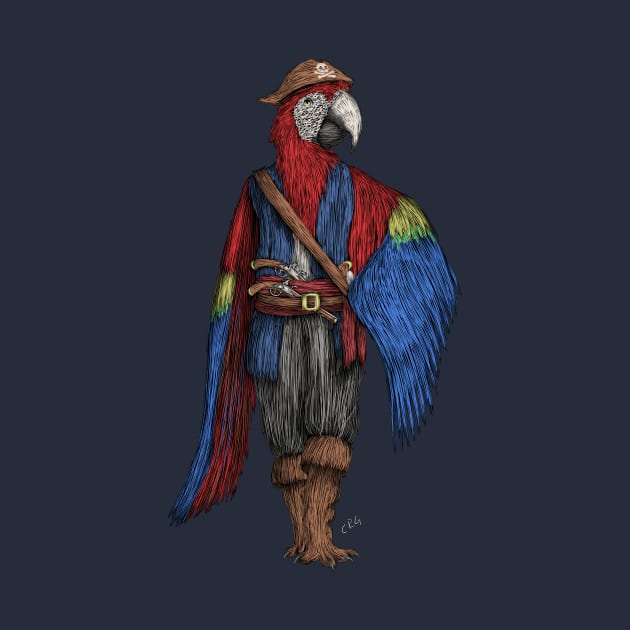 Parrot Pirate by Walking in Nature