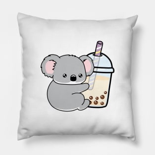 Little Koala Loves Boba! Pillow