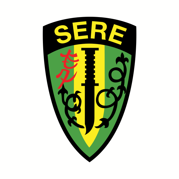 SERE School Logo design for apparel and mugs by aircrewsupplyco