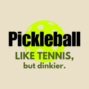 Pickleball: More Grace, Less Fury T-Shirt