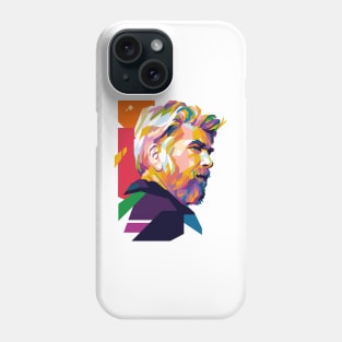 Karl Ove Knausgard Popart Phone Case