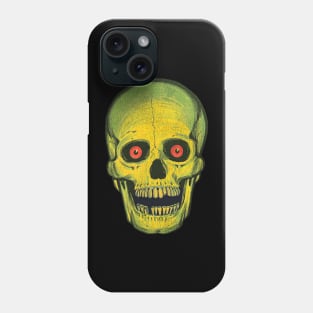 Vintage 80s Style Halloween Skeleton Phone Case