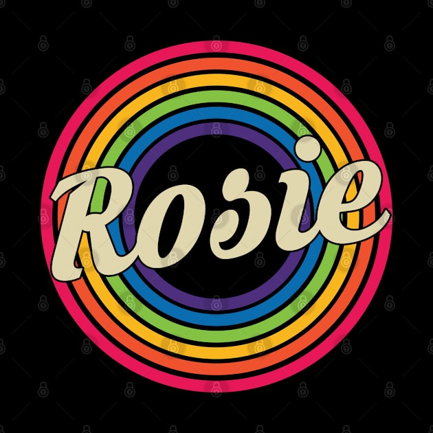 Rosie - Retro Rainbow Style by MaydenArt