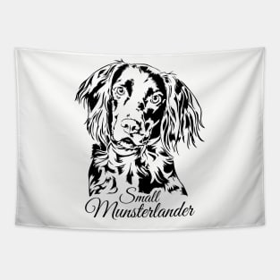 Small Munsterlander dog lover portrait Tapestry