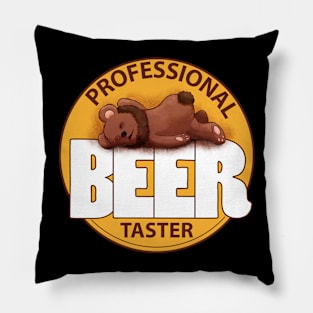 Professional Beer Taster Pillow