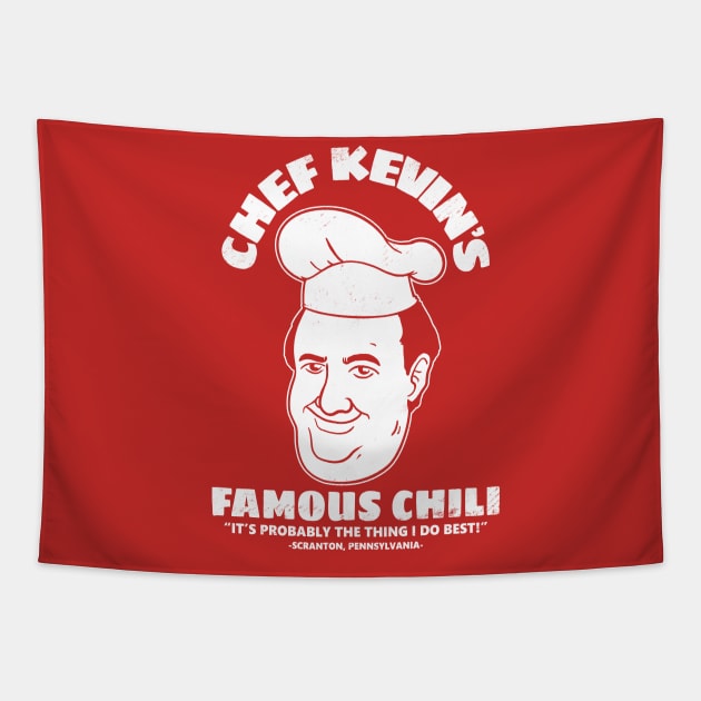 KEVIN'S CHILI Tapestry by blairjcampbell