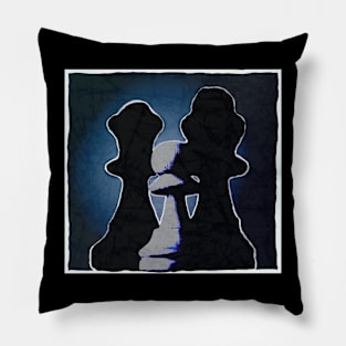 Chess BATIK design Pillow