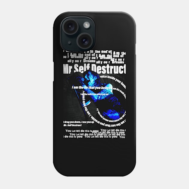 Mr Selfdestruct Phone Case by Alan Frost artwork