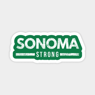 Sonoma County Strong, North Bay California Magnet