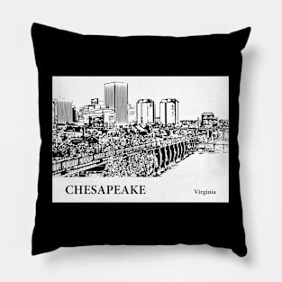 Chesapeake - Virginia Pillow