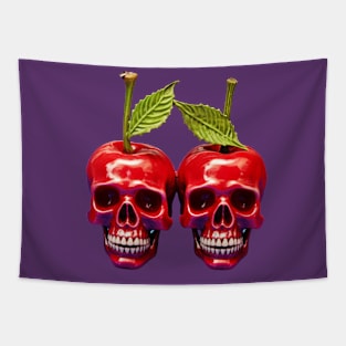 Skull Fruits Tapestry