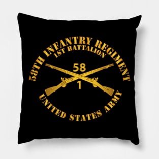 1st Bn - 58th Infantry Regiment - Infantry Br Pillow