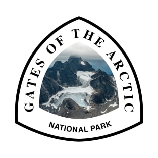 Gates of the Arctic National Park & Preserve shield T-Shirt